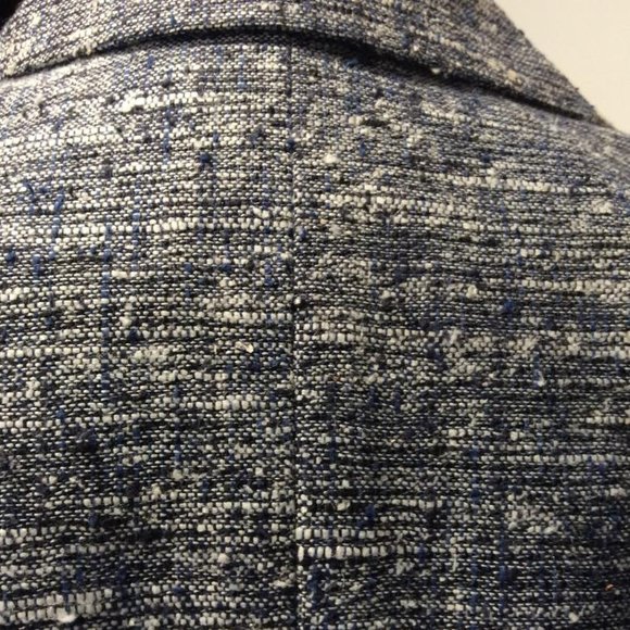 Vintage Patricia Roberts NWT tweed blazer & skirt set cotton/linen Size 8 - Picture 7 of 12